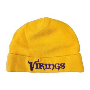 Vikings Hat Beanie Baby 0-6M Embroidered Football Sports Athleisure Baby‎ Photos